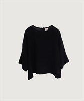 silhouette blouse(クロ-F)