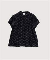 CottonCupra lawn blouse(ドット-F)