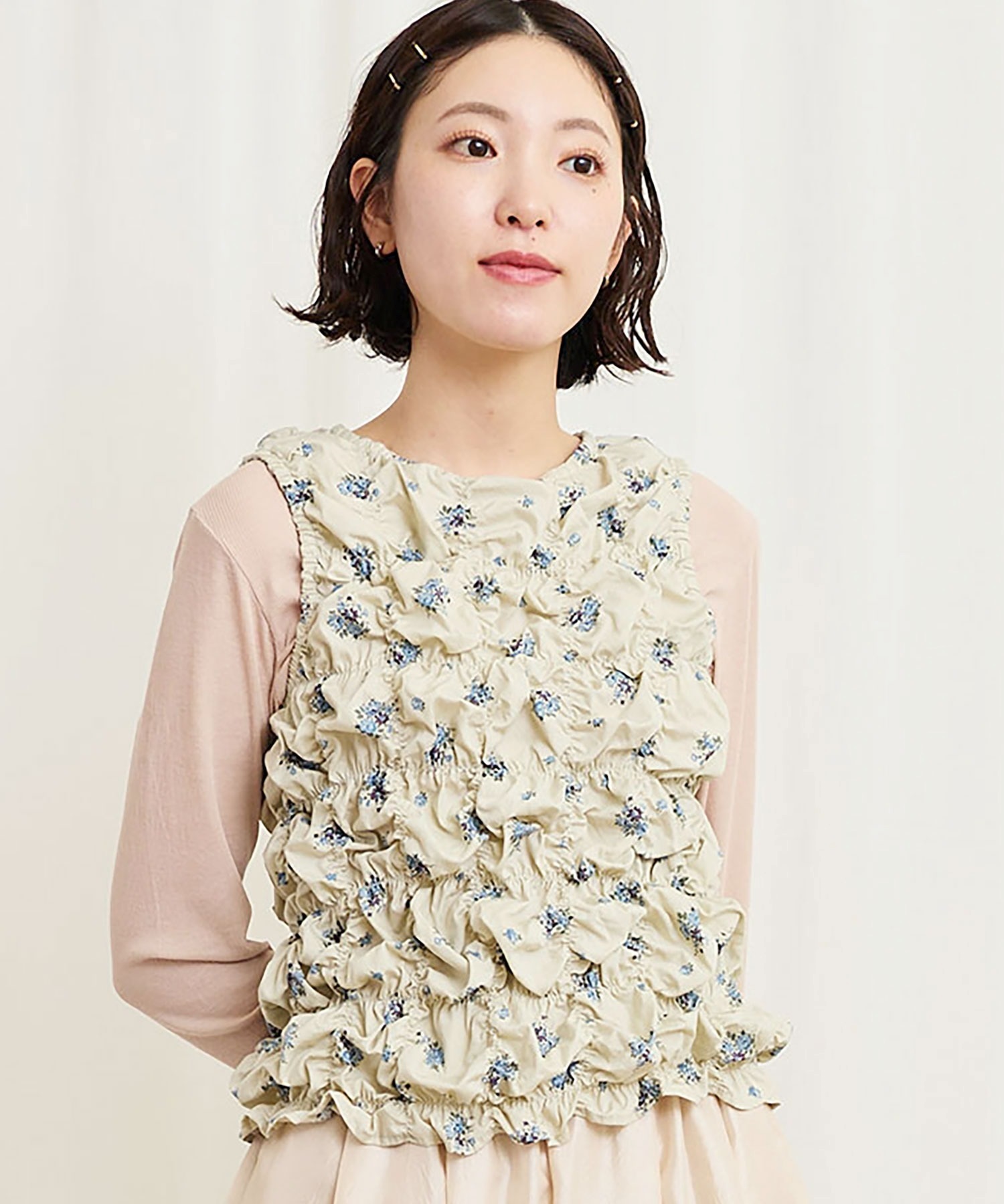 Monet uneven　blouse