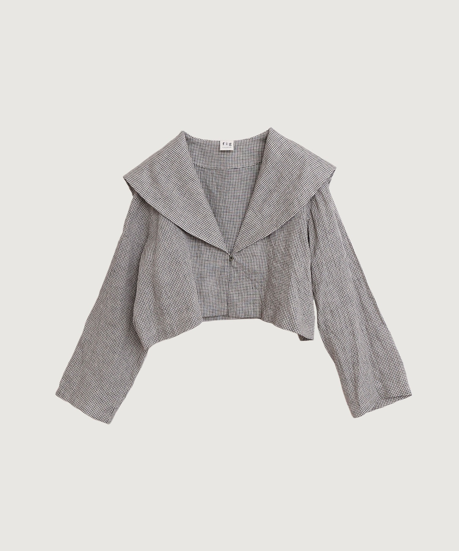 【予約販売】classic LINEN blouson(ベージュ-F)