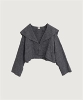 【予約販売】classic LINEN blouson(クロ-F)
