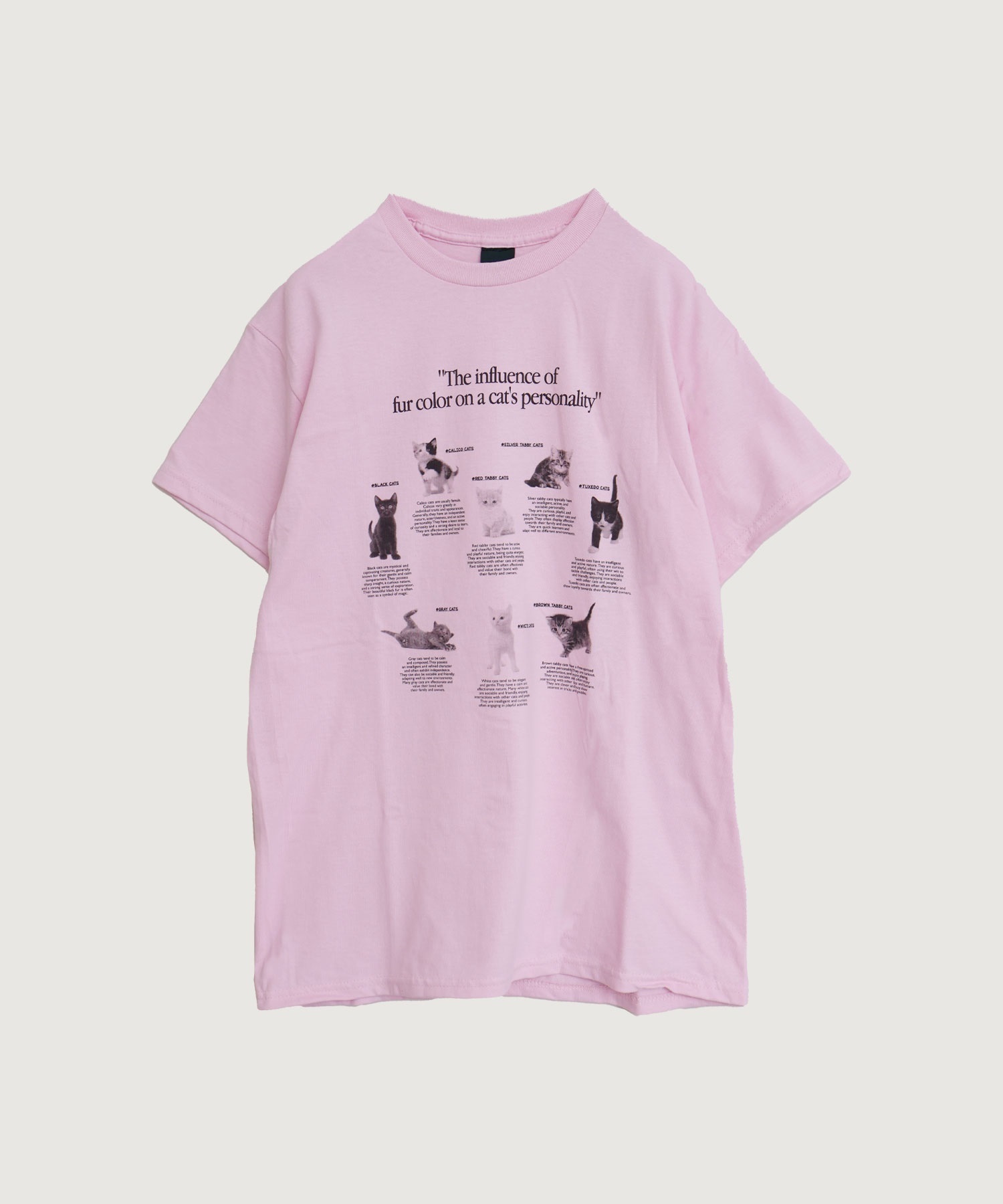 【予約販売】cat studies Tshirt