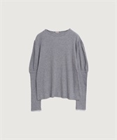 【予約販売】ZIM tereko puff pullover(グレー-F)