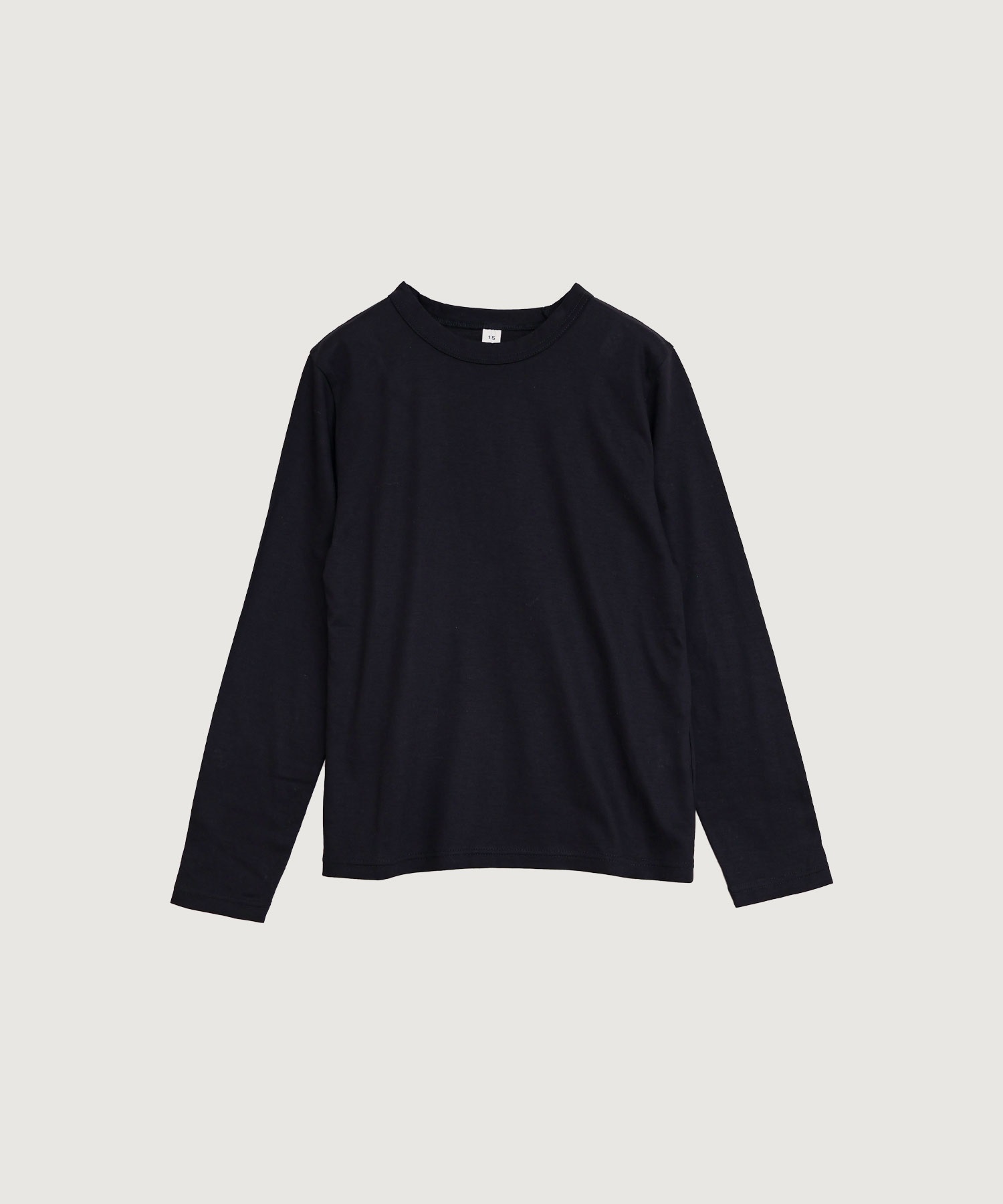 simple smooth long sleeve(クロ-F)