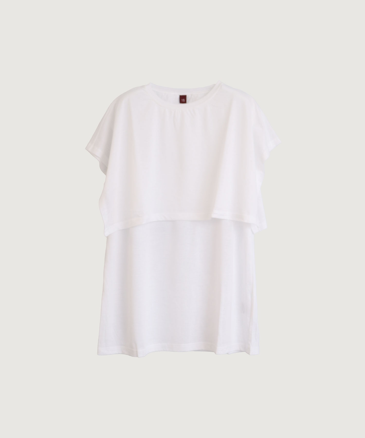 double no sleeve(ホワイト-F)