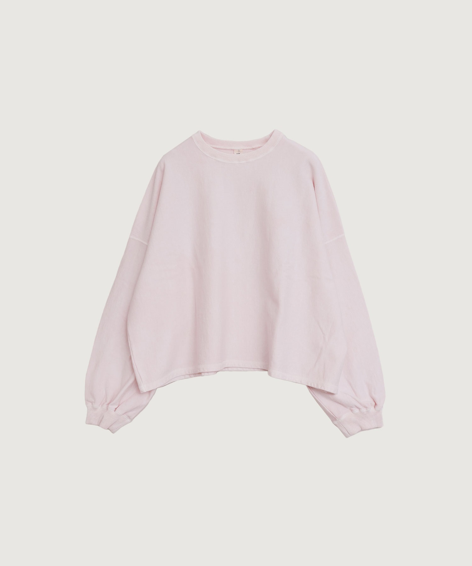 【予約販売】pigment bio pullover(ピンク-F)