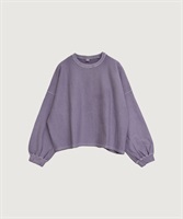 【予約販売】pigment bio pullover(パープル-F)