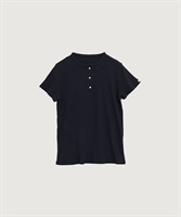 【予約販売】DAILY rib henry Tshirt(クロ-F)