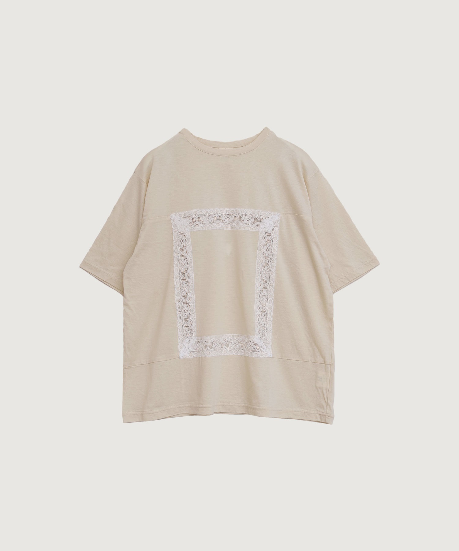 【予約販売】scene Tshirt(ベージュ-F)