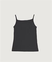 【予約販売】eyelet tereko camisole(クロ-F)