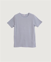 eyelet tereko short sleeve(グレー-F)