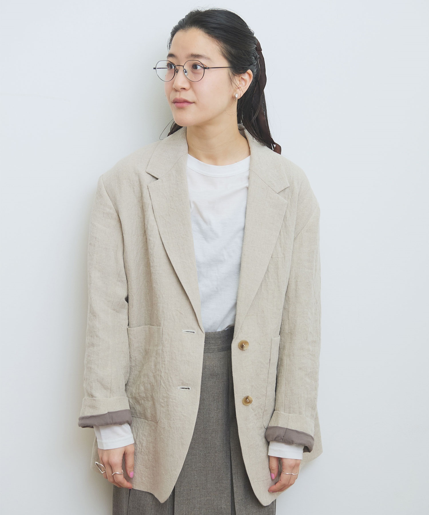 LINEN BOLD jacket