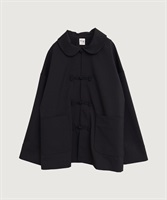 【予約販売】standard knot button jacket(チャコールグレー-F)