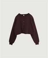 C/Ny pleating cardigan(コゲチャ-F)