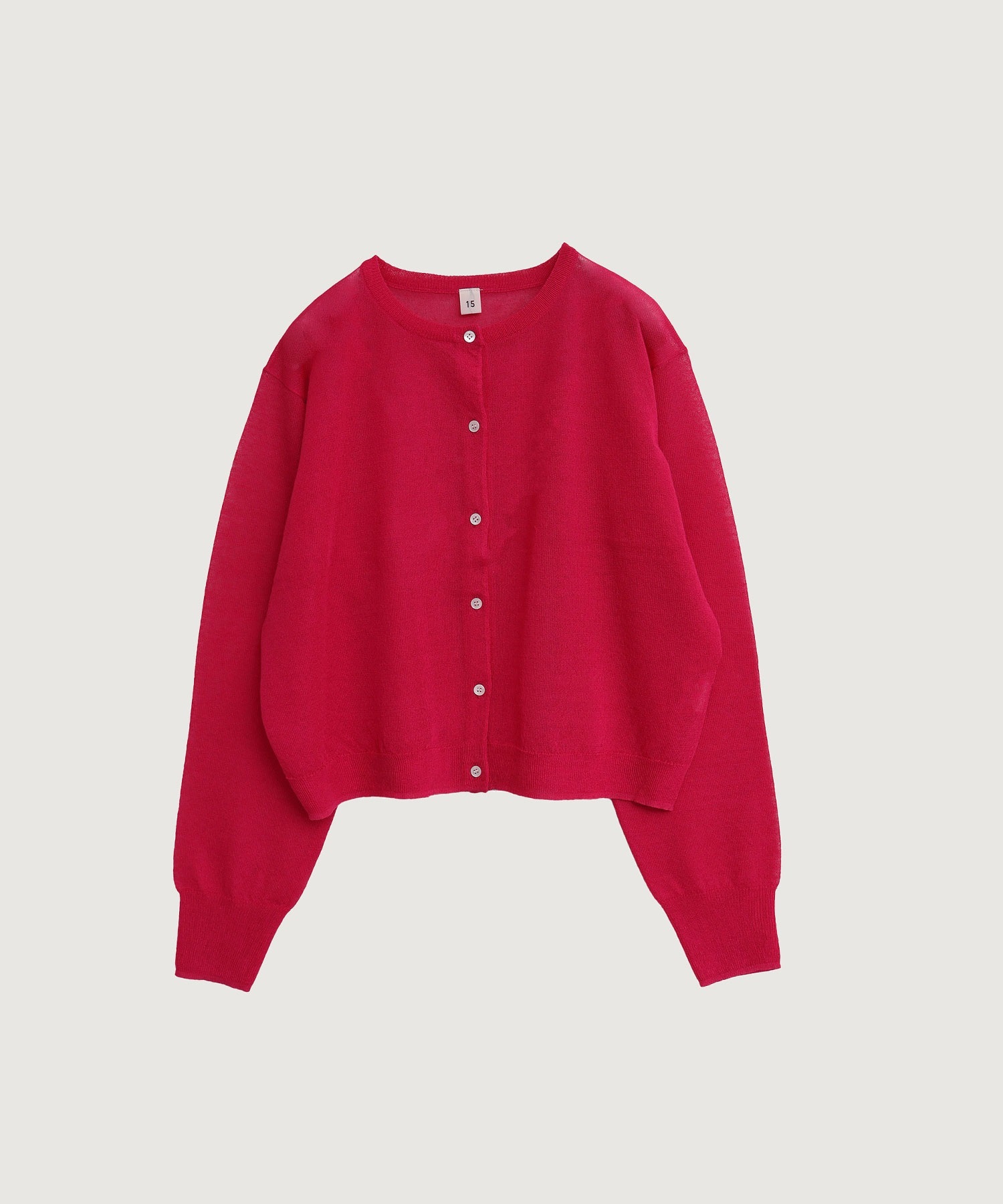 【予約販売】raw cardigan(ピンク-F)