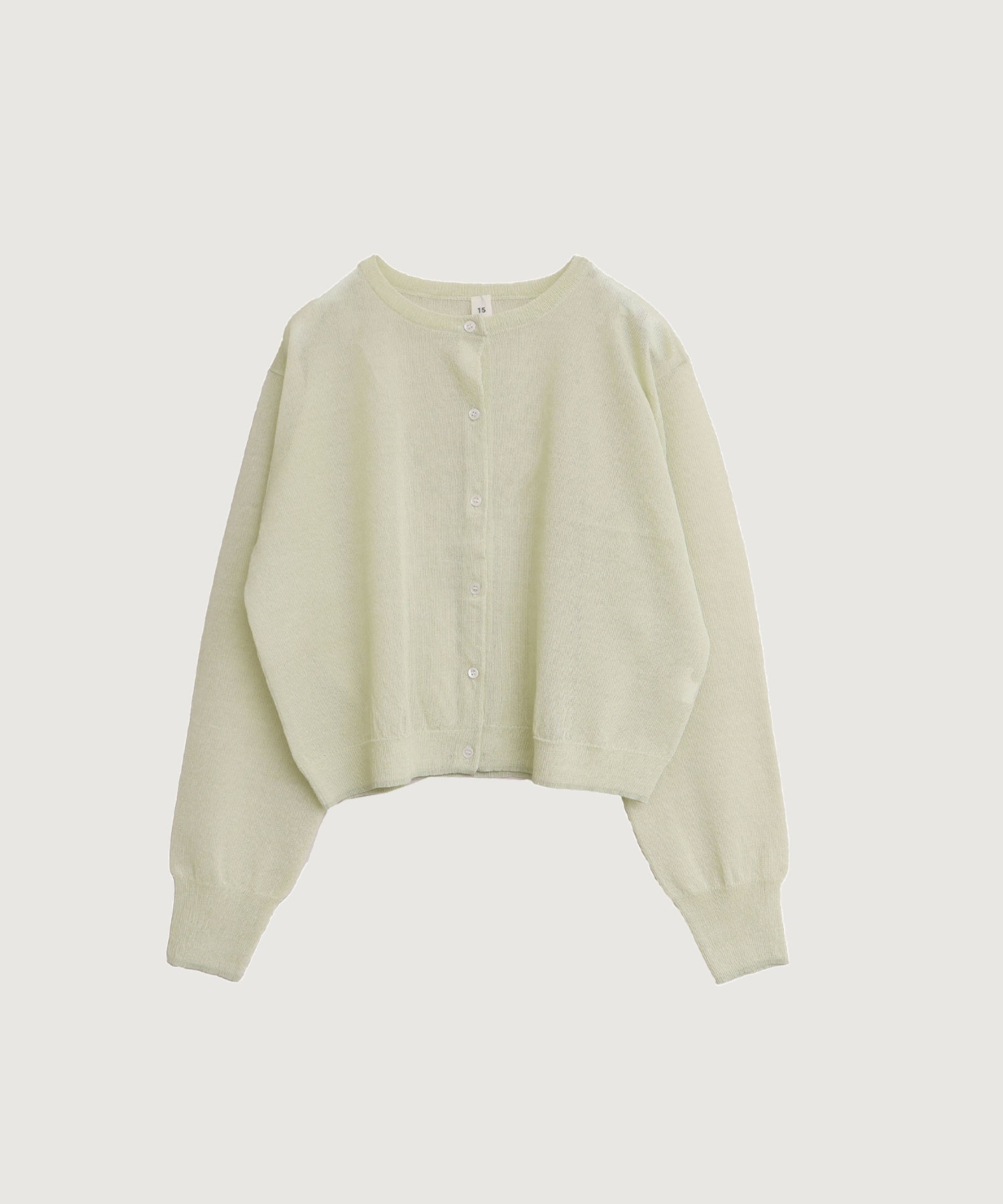 raw cardigan