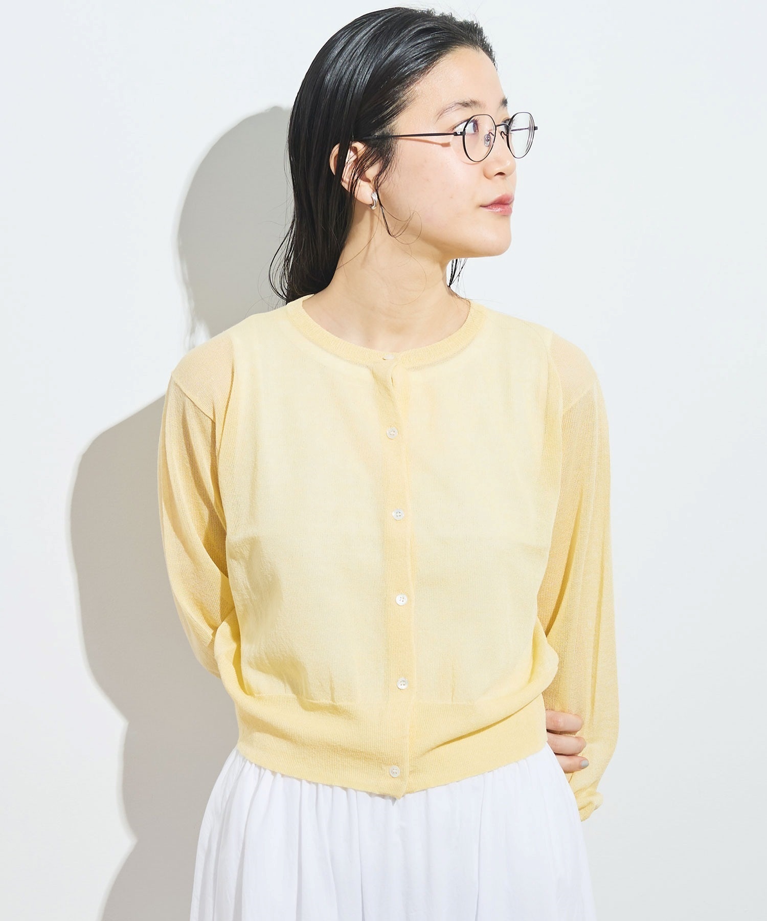 raw cardigan