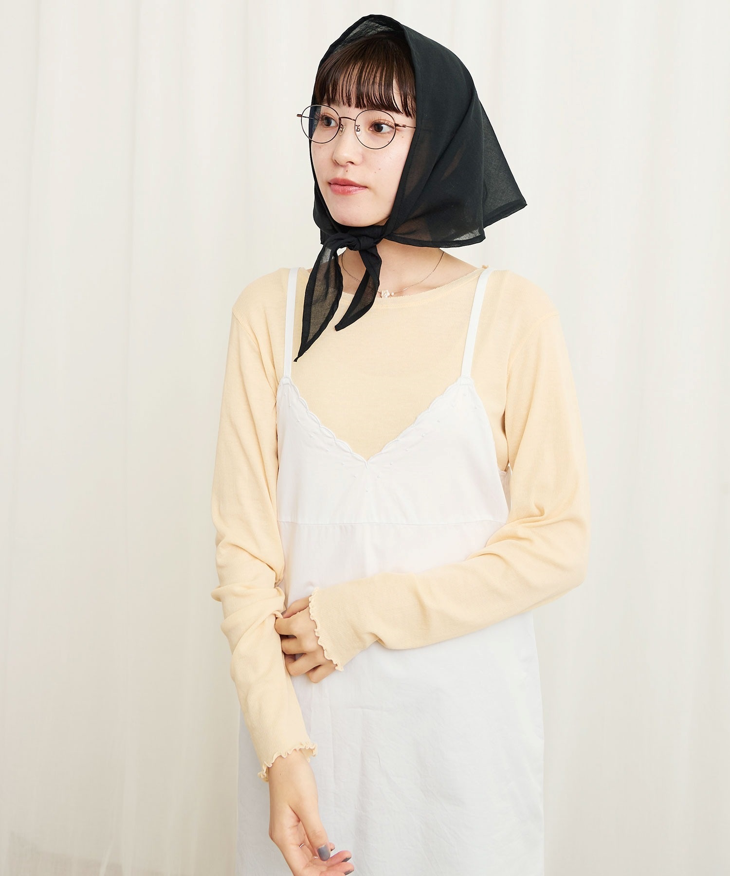 cutwork mini dress