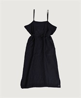 【予約販売】Oolong apron dress(クロ-F)