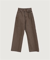 【予約販売】colored jeans(カーキ-25)