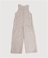 【予約販売】denim rompers(キナリ-F)