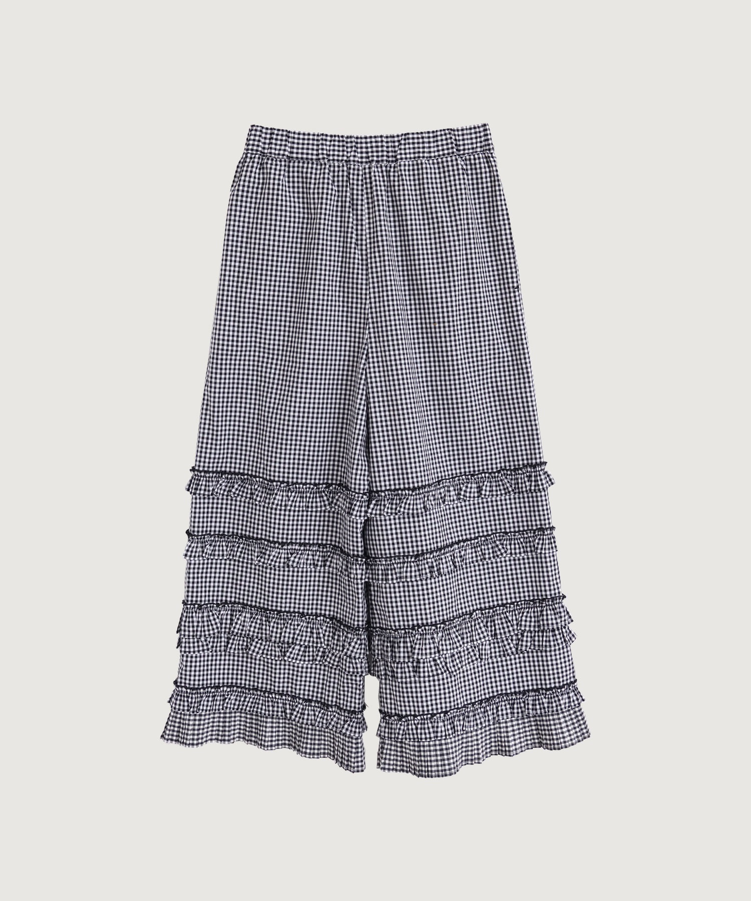 DECO gingham pants(クロギンガム-F)