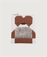 くまのパッチワークポーチ(③-F)