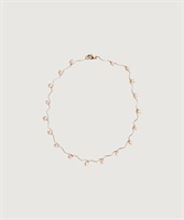 【予約販売】くねくね淡水パールネックレス(ゴールド-F)