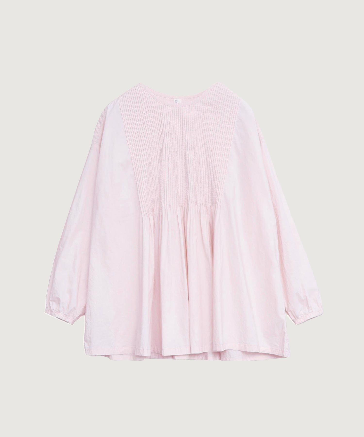 バスクシャツみたいなピンタックブラウス