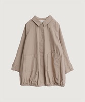 ブルゾンみたいなきもちのステンコート(ベージュ-F)