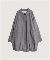 ブルゾンみたいなきもちのステンコート(グレンチェック-F)