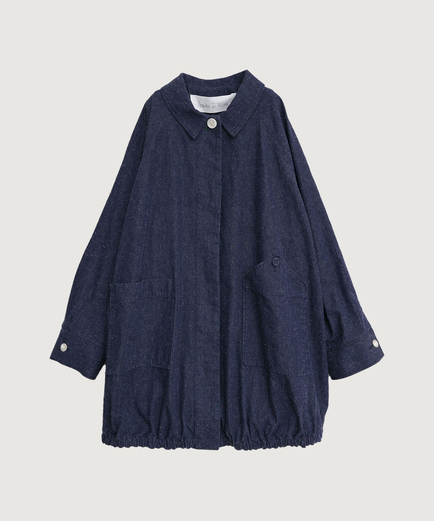 【予約販売】ブルゾンみたいなきもちのデニムステンコート