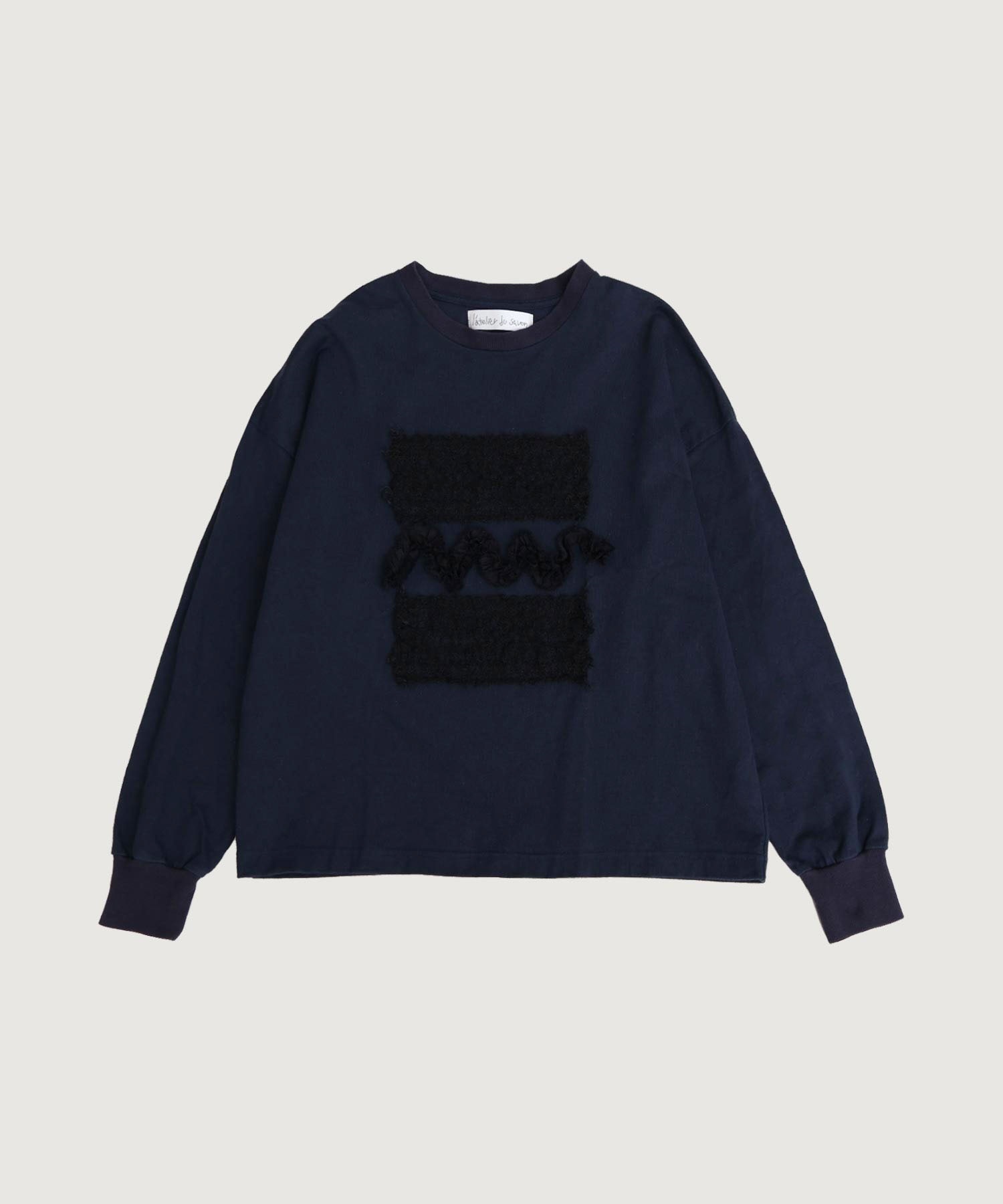 モヘアレース サンドイッチフリルT