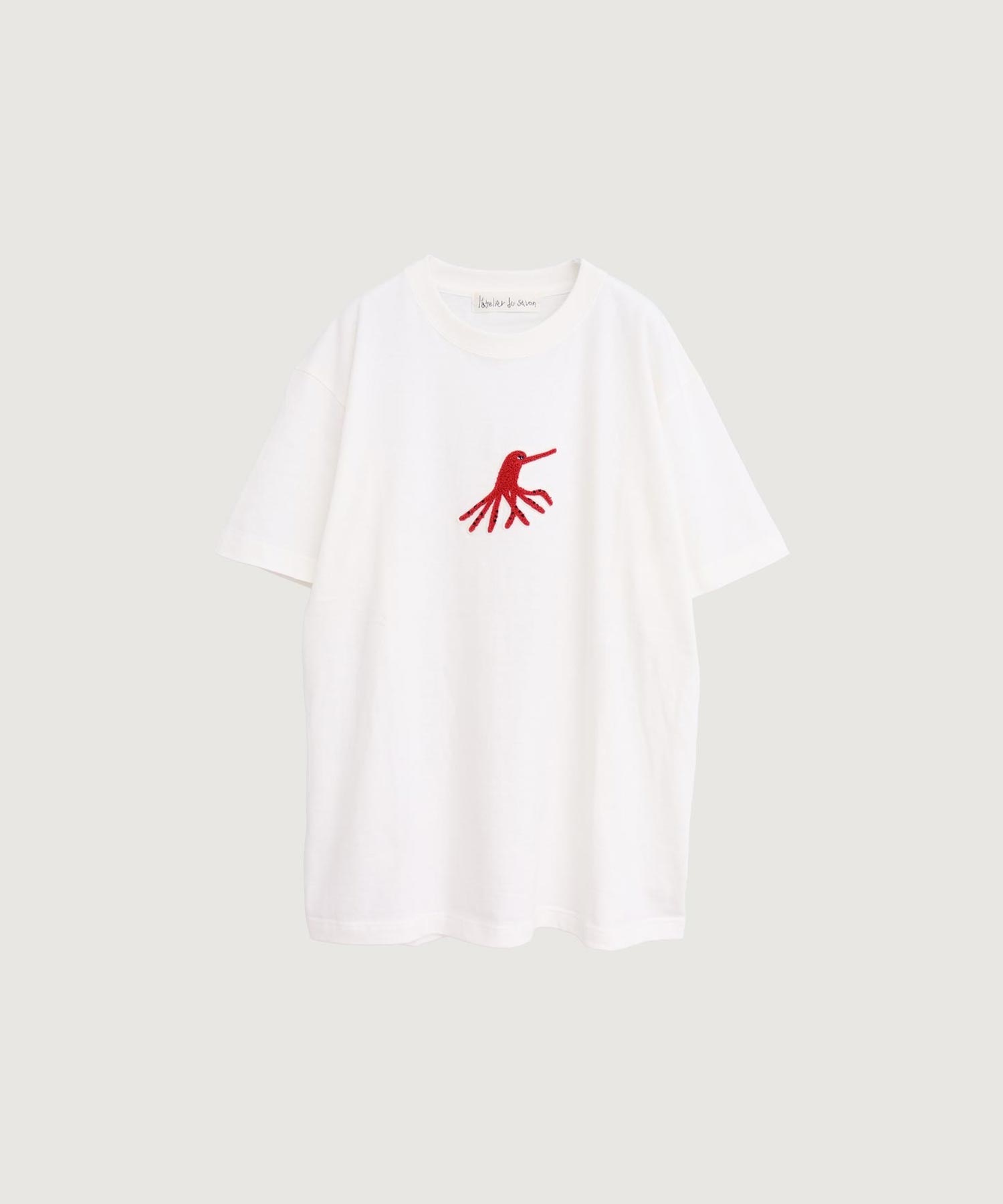海の生物　さがら刺繍Tシャツ