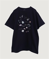集まる海のさかな 刺繍Tシャツ(コン-F)