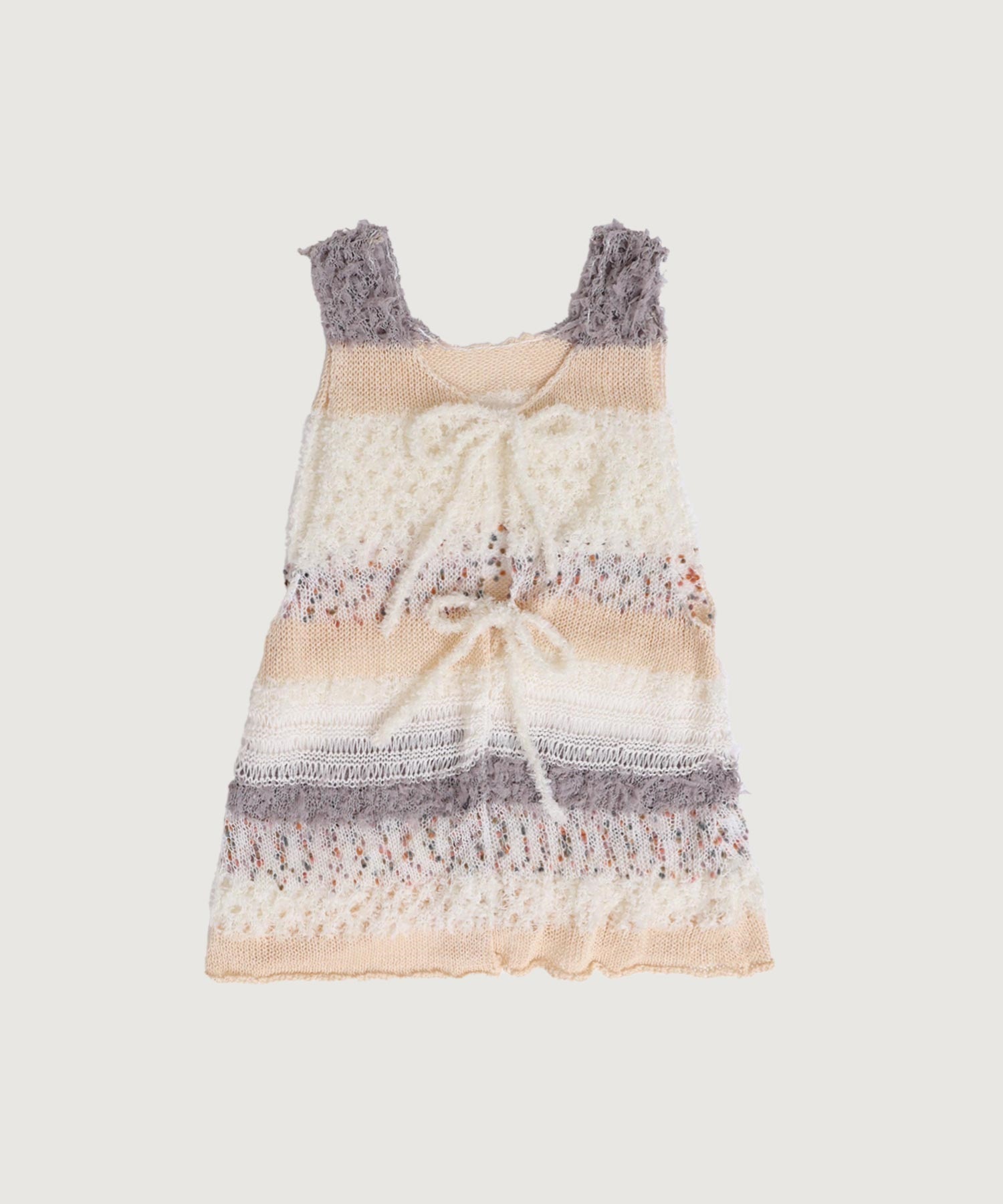 【予約販売】ぽつぽつ糸のcraft　knitベスト