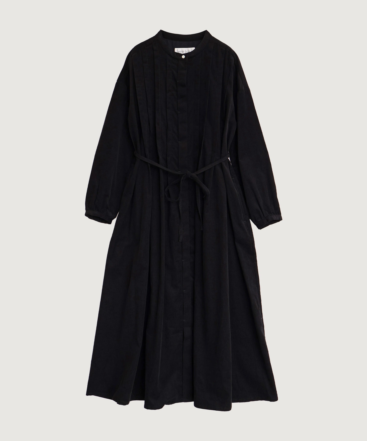 21Wシャツコール タックワンピース