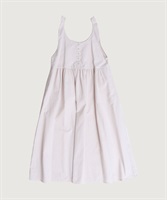 【予約販売】ぽつぽつしたミニチェック　ジャンパースカート(ピンク-F)