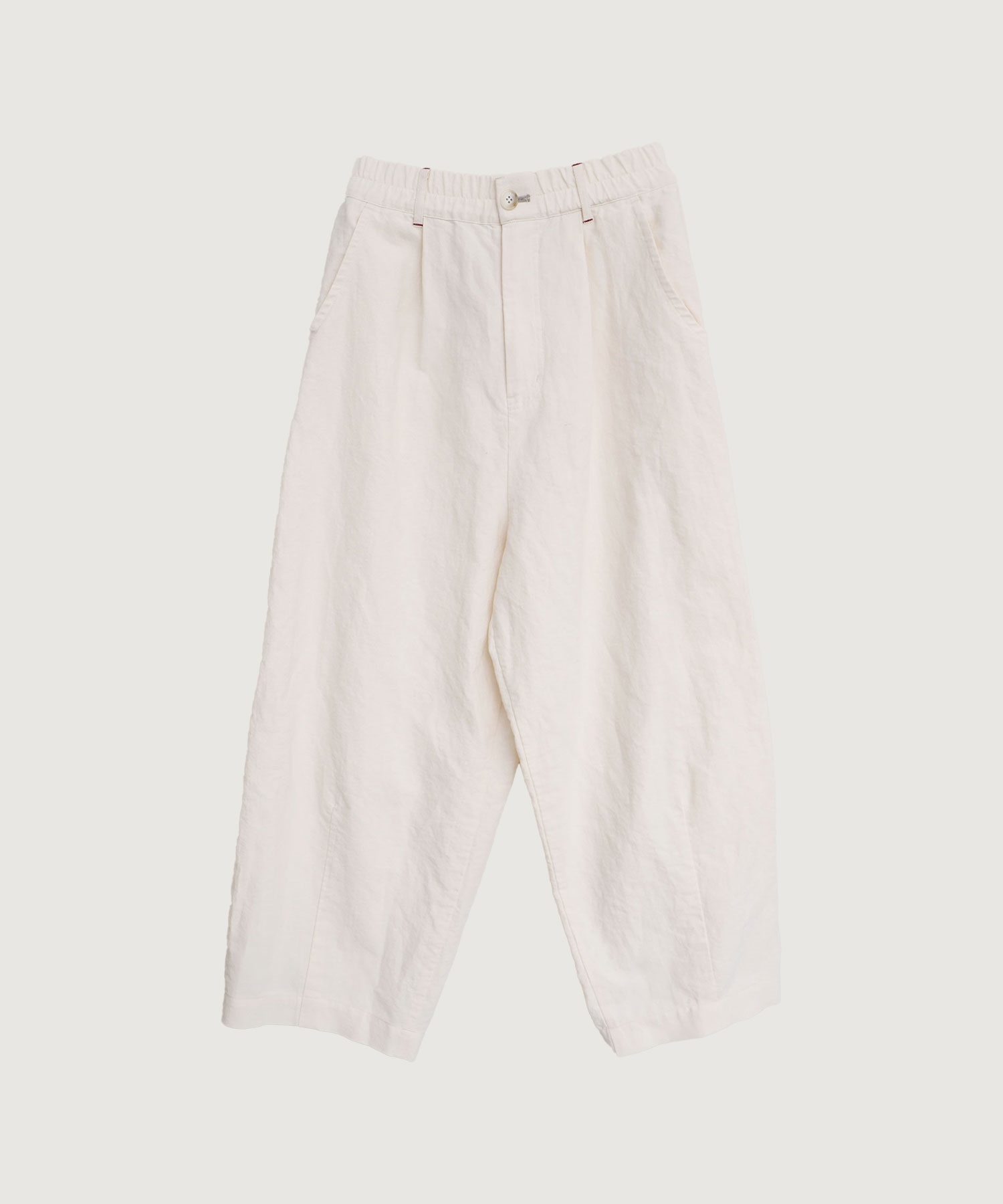 【予約販売】washi cotton ちょいまるカーブパンツ