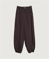 スウェットみたいな裾ゴムパンツ(コゲチャ-F)