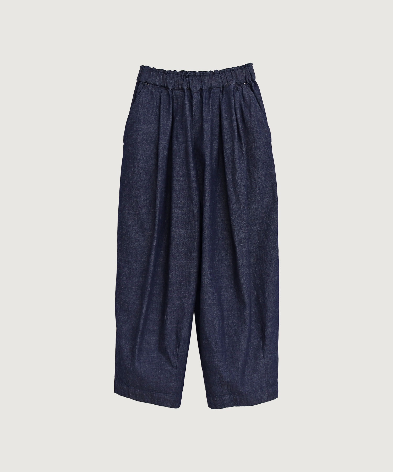 アトリエドゥサボン　たっぷりタックデニム 商品詳細ページ