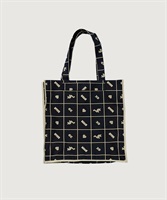 BLOCK TILE CHECK トートバッグ(クロ-F)