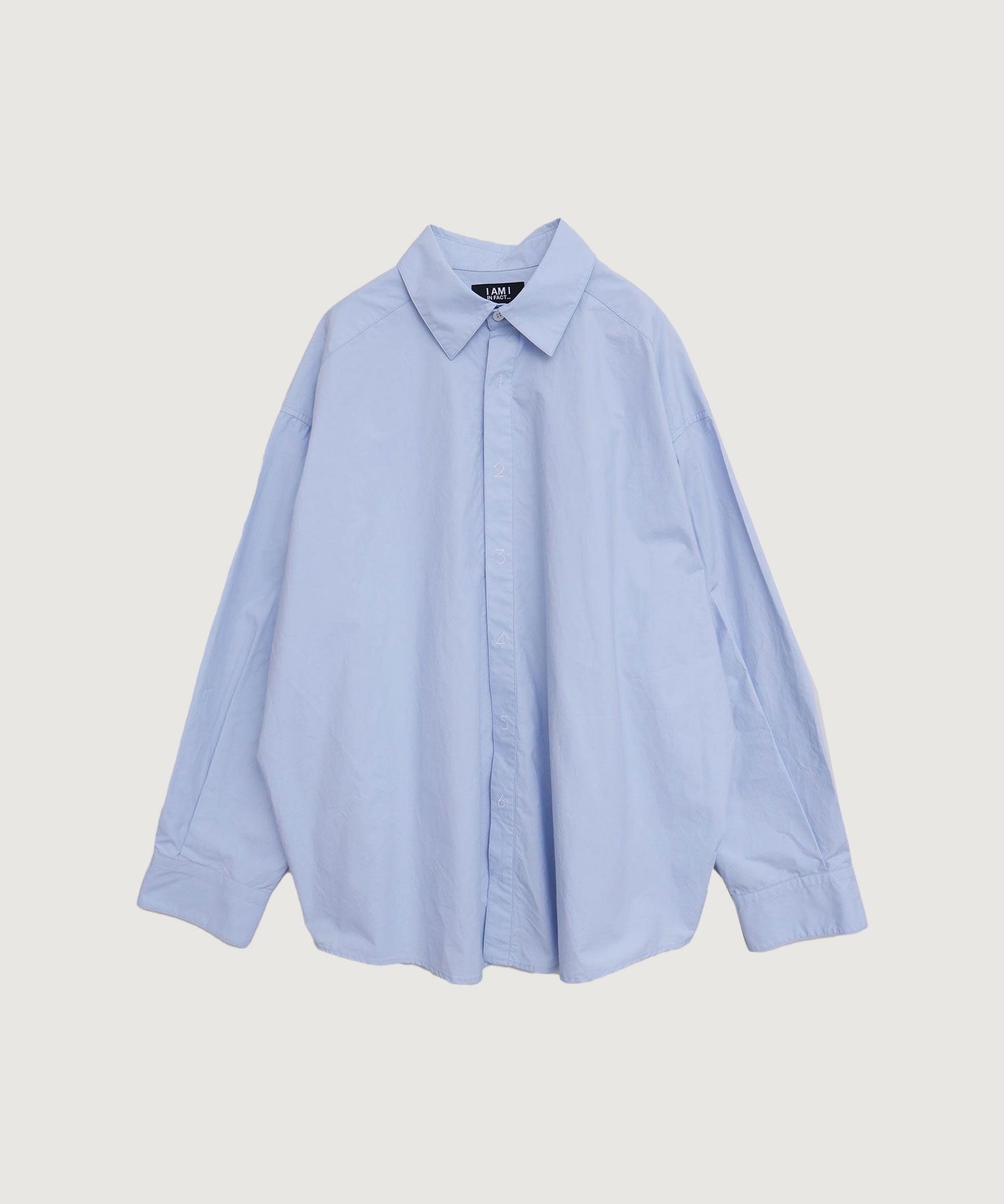 【予約販売】数字刺繍 BIGシャツ