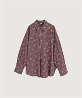 ANGEL CHECK shirt(グレー-F)
