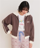HEJ HEJ ジャージ ブルゾン(チャ-F)