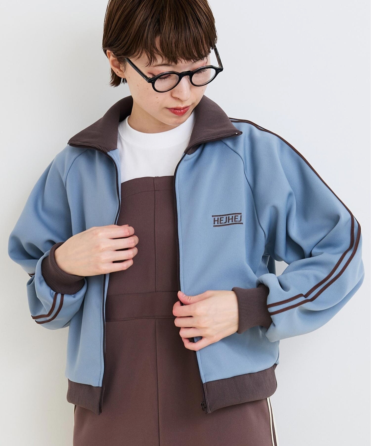 HEJ HEJ ジャージ ブルゾン