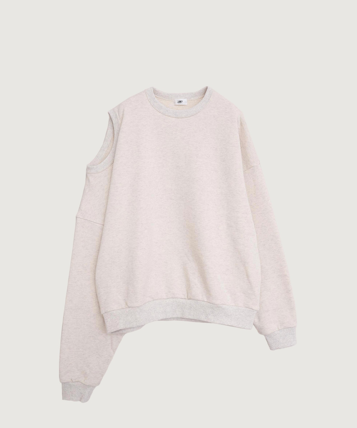 美品　nagonstans arm-cover pullover 変形スウェット nagonstans arm-cover pullover 変形スウェット