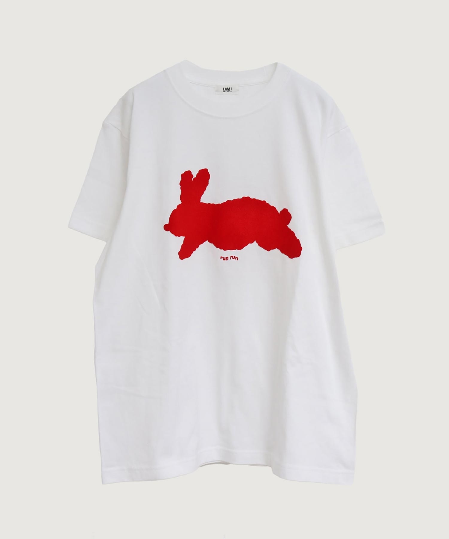 run rabbit Tシャツ
