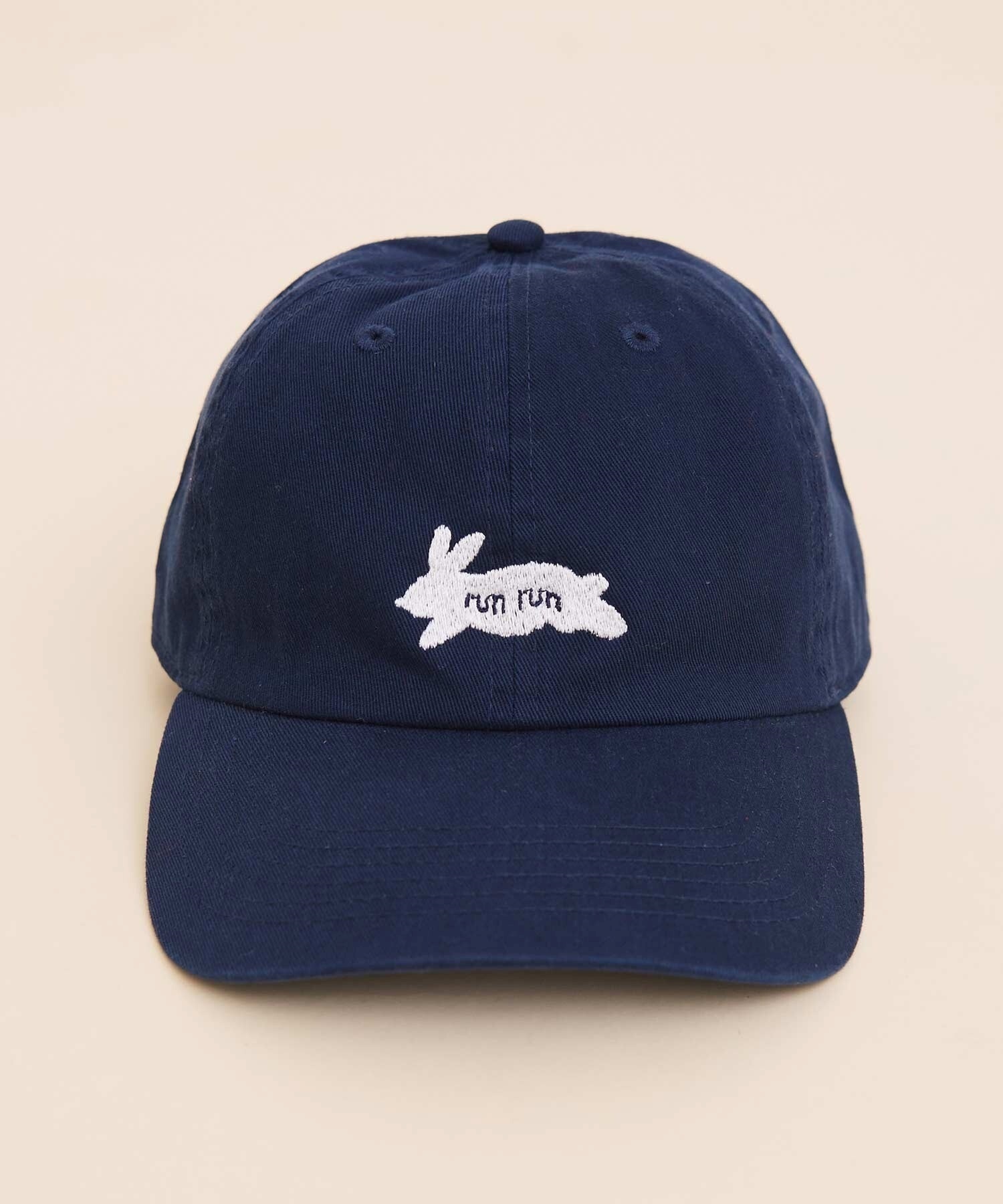 run rabbit 刺繍キャップ