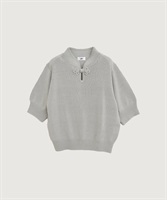 【予約販売】COTTON NYLON 華釦プルオーバー(グリーン-F)